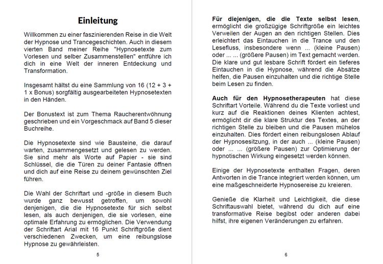 Produktbild: Hypnosetexte zum Vorlesen und selber Zusammenstellen 4