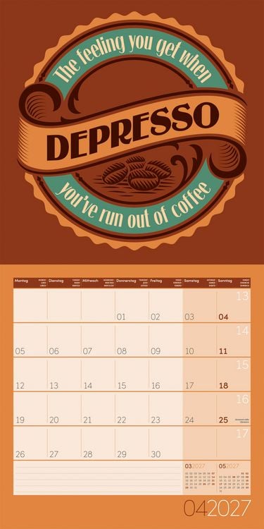 Produktbild: Einspruch Kalender 2027 - 30x30 - Art12