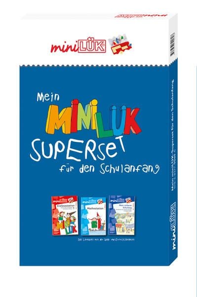 Produktbild: MiniLÜK - SuperSet Schulbeginn (Deutsch, Mathe, Verkehrserziehung)