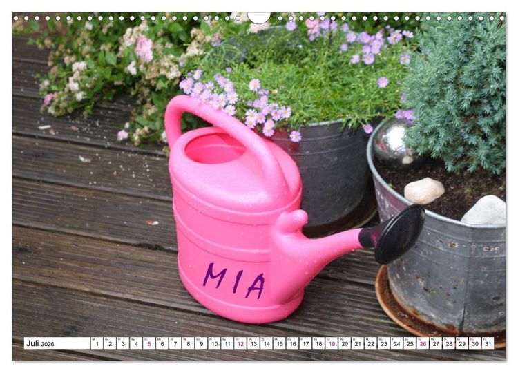 Produktbild: MIA - Namenskalender (Wandkalender 2026 DIN A3 quer), CALVENDO Monatskalender