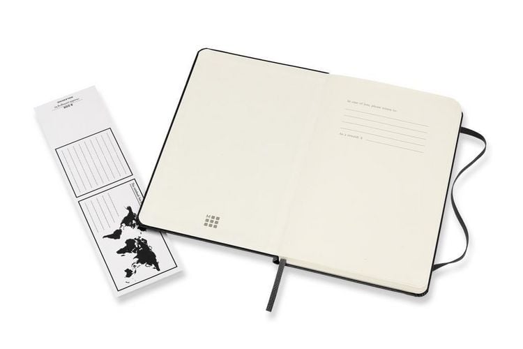 Produktbild: Moleskine Notizbuch Medium, Blanko, Schwarz
