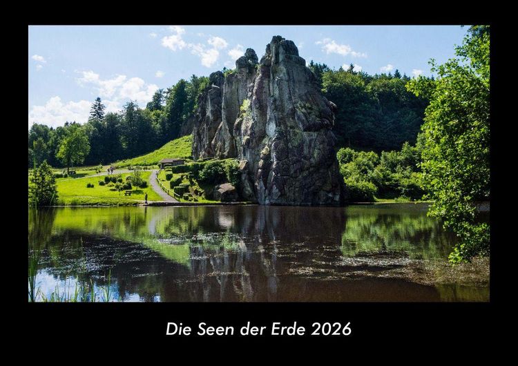 Produktbild: Die Seen der Erde 2026 Fotokalender DIN A3
