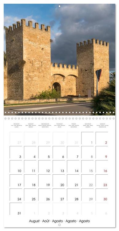 Produktbild: Balearic Islands - Mallorca (Wall Calendar 2026 12 &times; 12 Inch) CALVENDO 12 Month Wall Calendar