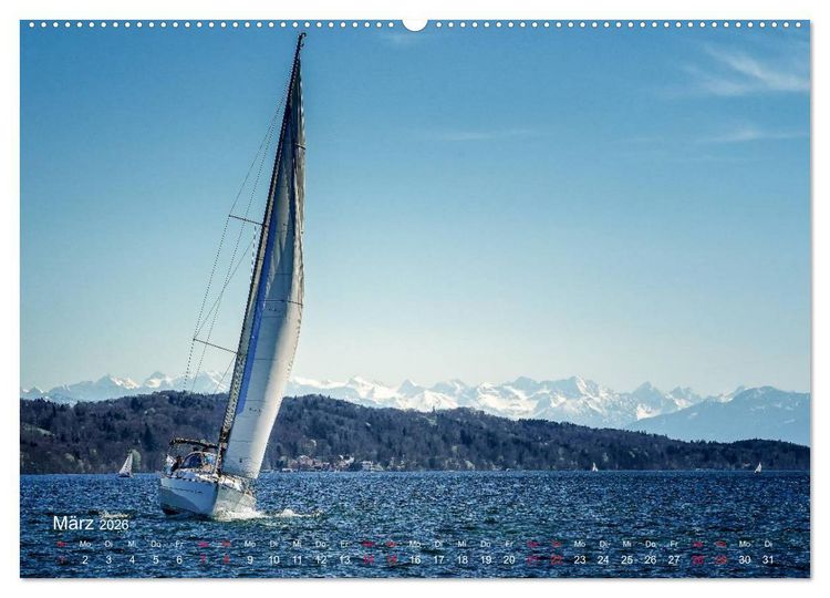 Produktbild: Impressionen vom Starnberger See (Wandkalender 2026 DIN A2 quer), CALVENDO Monatskalender