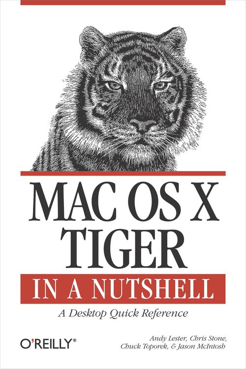 Produktbild: Mac OS X Tiger in a Nutshell
