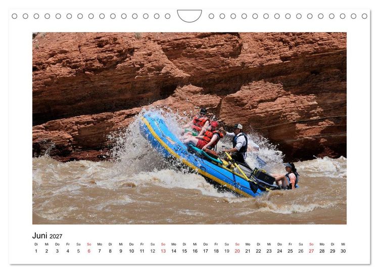 Produktbild: Impressionen vom Colorado River (Wandkalender 2027 DIN A4 quer), CALVENDO Monatskalender