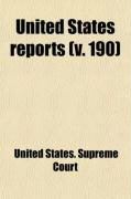 Produktbild: United States Reports (190); Cases Adjudged in the Supreme Court at and Rules Announced at
