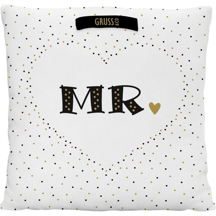 Produktbild: Pl&uuml;schkissen Mr. & Mrs.