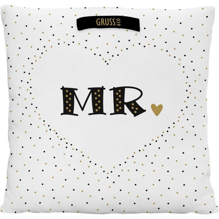 Produktbild: Pl&uuml;schkissen Mr. & Mrs.
