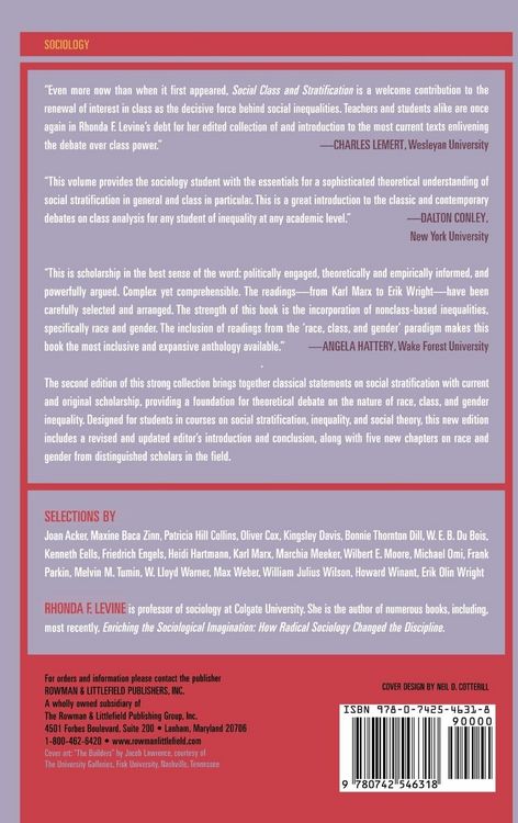 Produktbild: Social Class and Stratification
