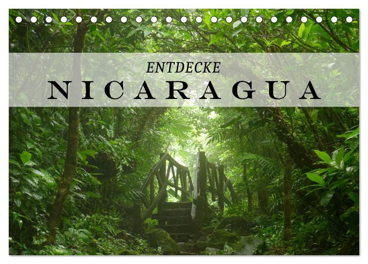 Produktbild: Entdecke Nicaragua (Tischkalender 2026 DIN A5 quer), CALVENDO Monatskalender