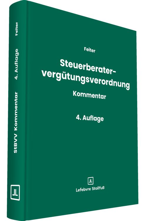 Produktbild: Steuerberaterverg&uuml;tungsverordnung Kommentar
