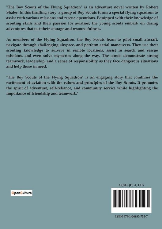 Produktbild: The Boy Scouts of the Flying Squadron
