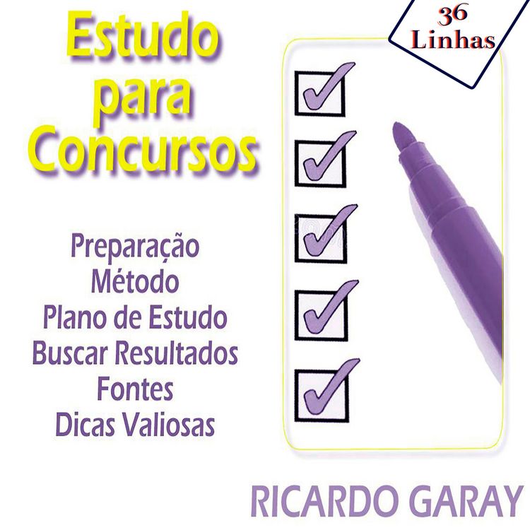 Produktbild: Estudo para Concursos