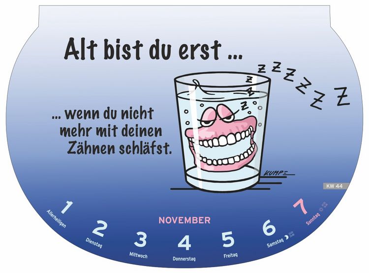 Produktbild: Dumme Spr&uuml;che Kalender 2027 - F&uuml;r Gescheite!
