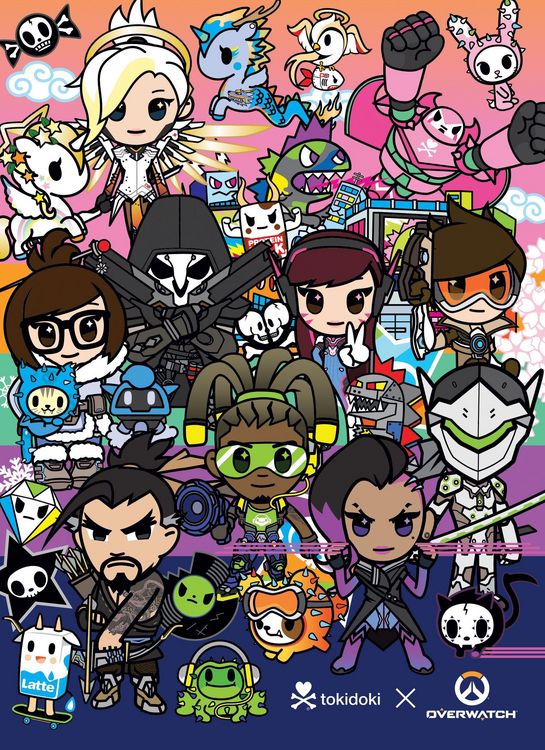 Produktbild: Overwatch Tokidoki Journal/Group