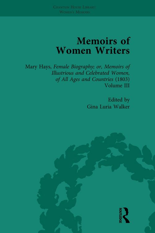 Produktbild: Memoirs of Women Writers, Part II, Volume 7