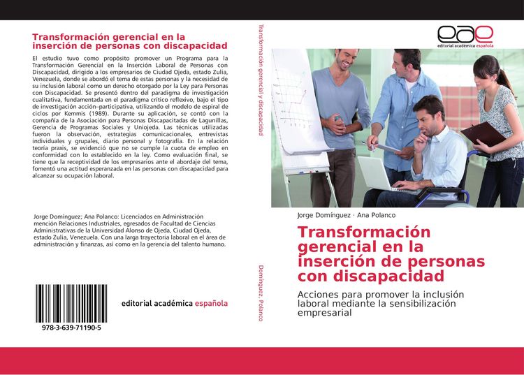 Produktbild: Transformaci&oacute;n gerencial en la inserci&oacute;n de personas con discapacidad