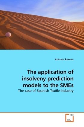 Produktbild: Somoza, A: The application of insolveny prediction models to