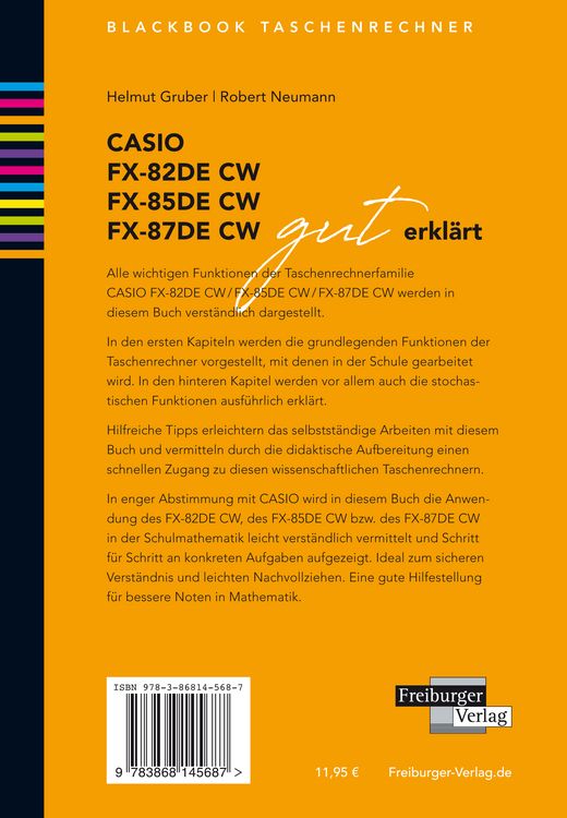 Produktbild: CASIO fx-82 / fx-85 / fx-87DE CW gut erkl&auml;rt