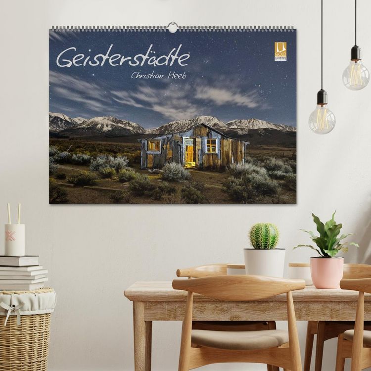 Produktbild: Geisterst&auml;dte Christian Heeb (Wandkalender 2026 DIN A2 quer), CALVENDO Monatskalender