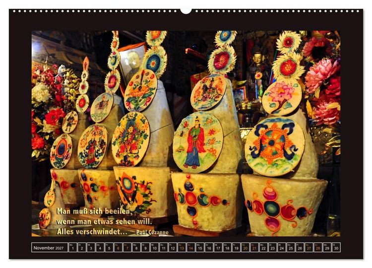 Produktbild: Tibet - Tibet - Tibet 2027 (Wandkalender 2027 DIN A2 quer), CALVENDO Monatskalender