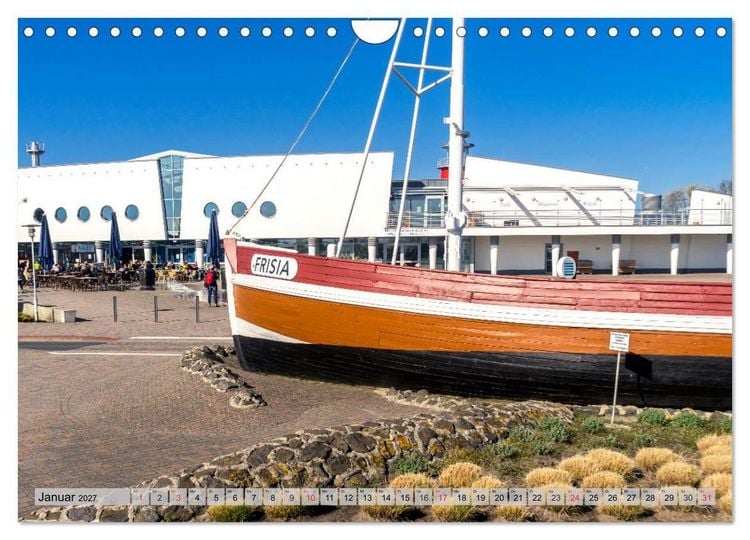 Produktbild: Norden-Norddeich. Maritime Orte mit Flair (Wandkalender 2027 DIN A4 quer), CALVENDO Monatskalender