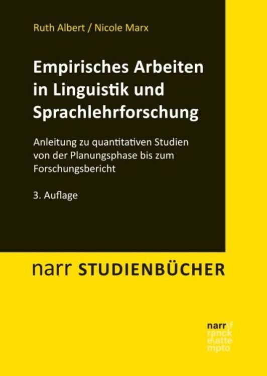 Produktbild: Empirisches Arbeiten in Linguistik und Sprachlehrforschung