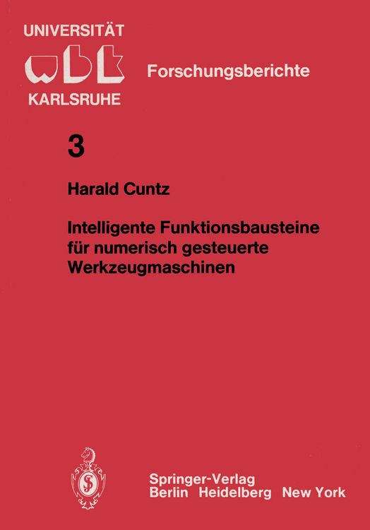 Produktbild: Intelligente Funktionsbausteine f&uuml;r numerisch gesteuerte Werkzeugmaschinen