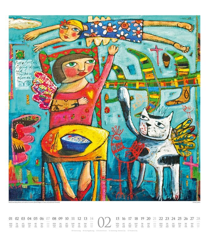 Produktbild: Naive Malerei Kalender 2027
