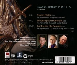 Produktbild: Stabat Mater/Laudate Pueri Dominum/Confitebor
