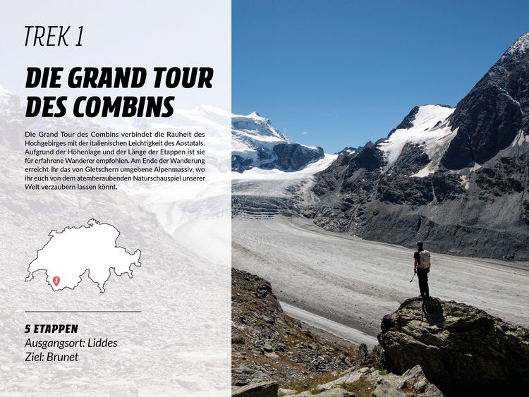 Produktbild: Trekking in den Schweizer Alpen