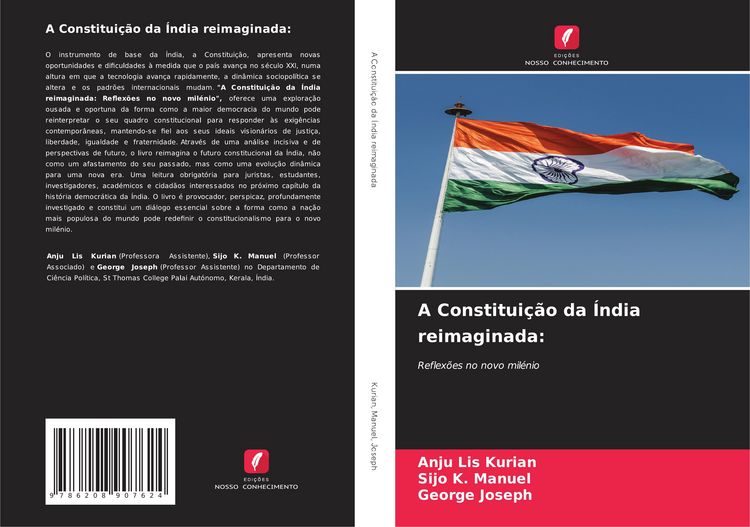 Produktbild: A Constitui&ccedil;&atilde;o da &Iacute;ndia reimaginada: