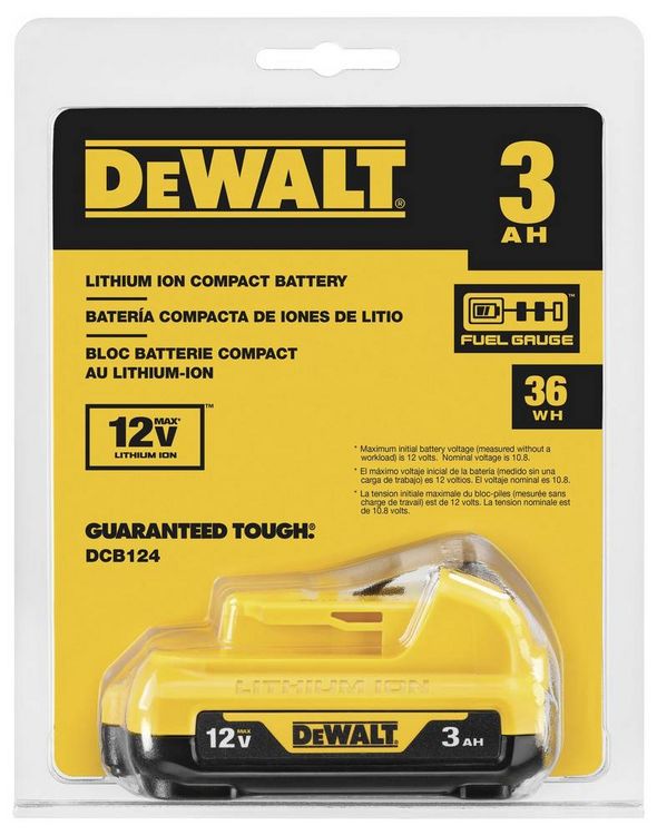 Produktbild: DEWALT DCB124-XJ Werkzeug-Akku