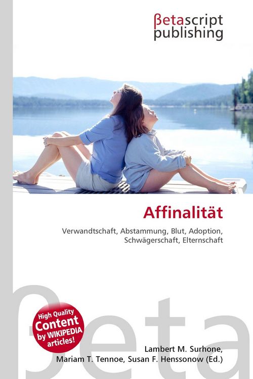 Produktbild: Affinalit&auml;t