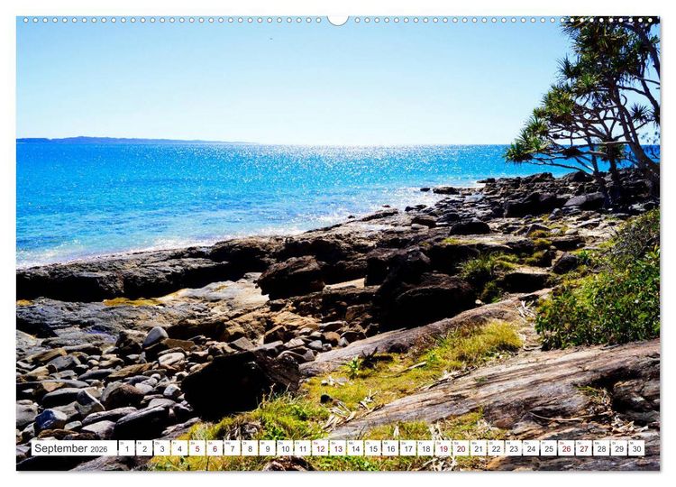 Produktbild: K&uuml;stenparadies - Noosa Nationalpark Australien (Wandkalender 2026 DIN A2 quer), CALVENDO Monatskalender