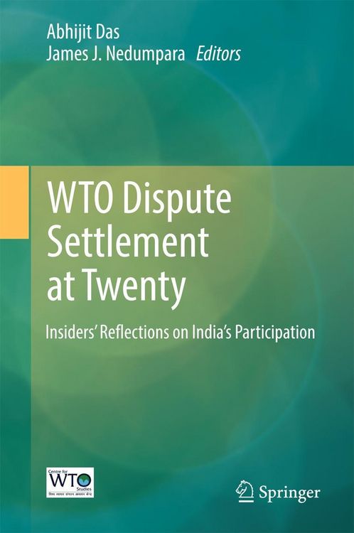 Produktbild: WTO Dispute Settlement at Twenty