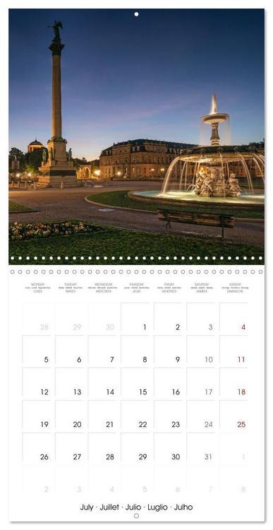 Produktbild: German City Perspectives (Wall Calendar 2027 12 &times; 12 Inch) CALVENDO 12 Month Wall Calendar