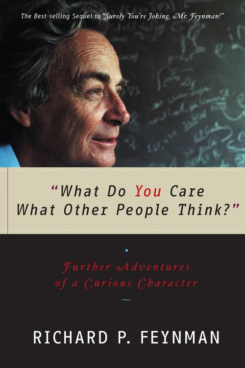 Produktbild: "What Do You Care What Other People Think?"