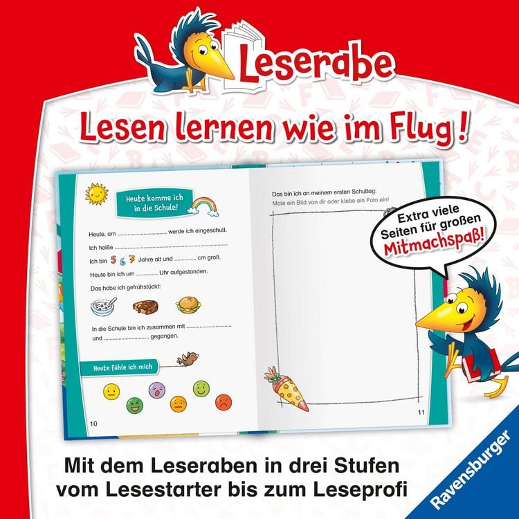 Produktbild: Leserabe Sonderausgaben - Juhu, jetzt bin ich Schulkind!