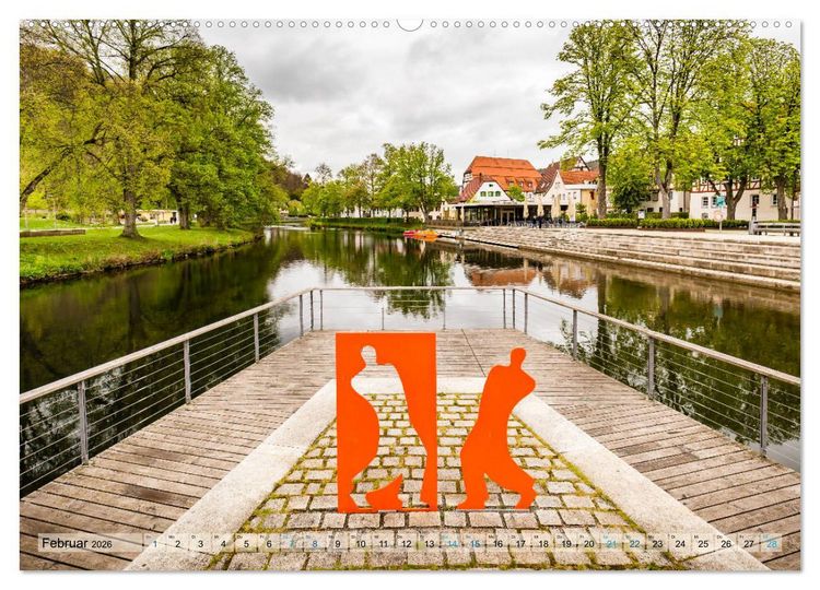 Produktbild: Nagold (Wandkalender 2026 DIN A2 quer), CALVENDO Monatskalender