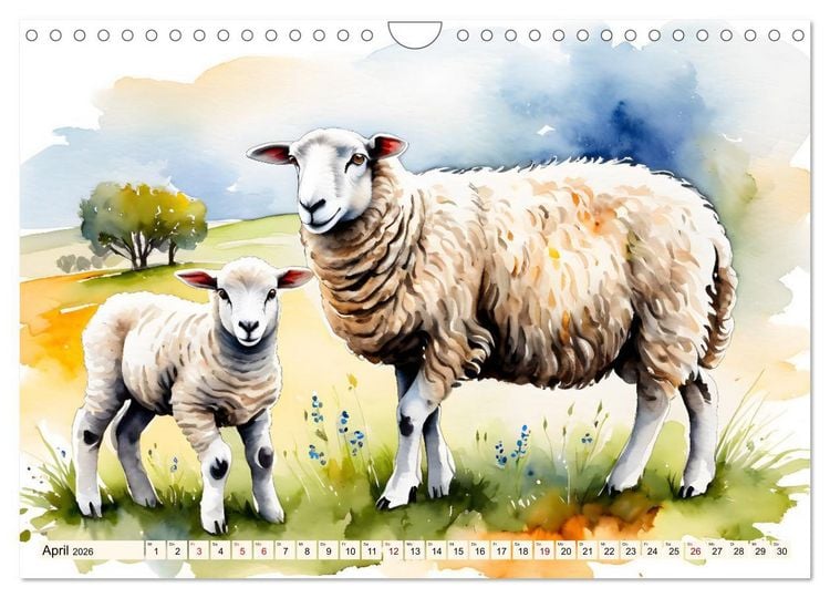 Produktbild: Zauber der Jahreszeiten (Wandkalender 2026 DIN A4 quer), CALVENDO Monatskalender
