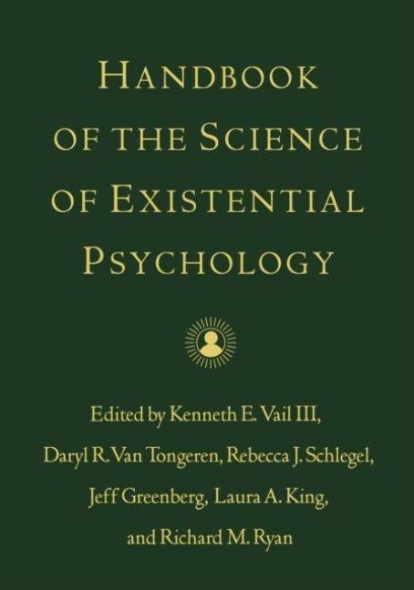 Produktbild: Handbook of the Science of Existential Psychology