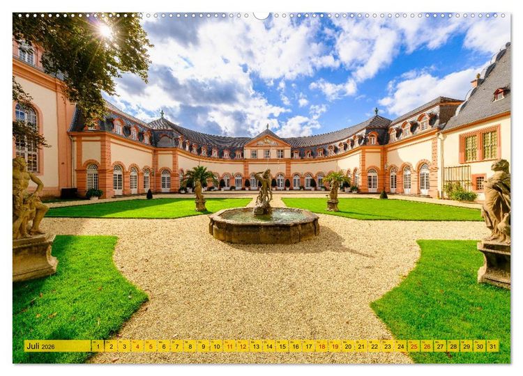 Produktbild: Ein Blick auf Weilburg an der Lahn (hochwertiger Premium Wandkalender 2026 DIN A2 quer), Kunstdruck in Hochglanz