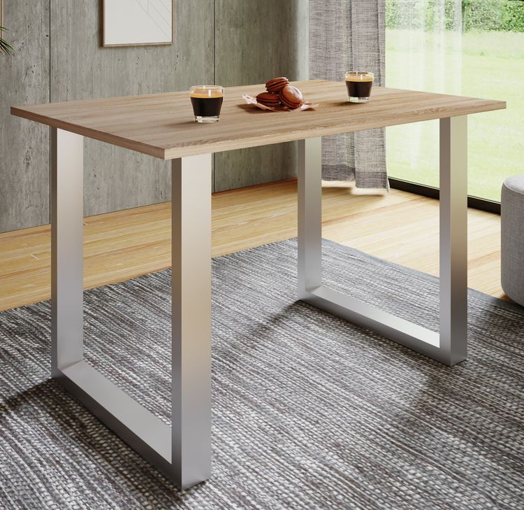 Produktbild: Premium Esstisch K&uuml;chentisch Xona U 110x80