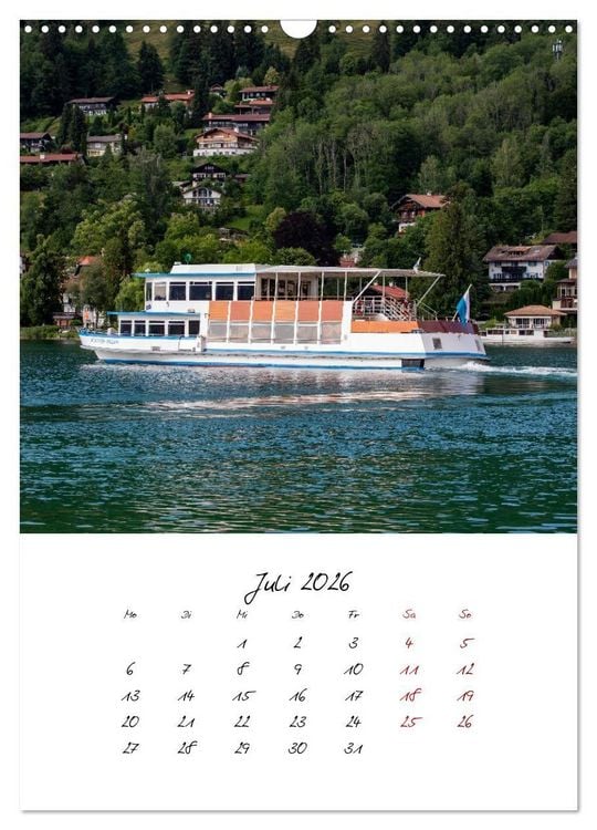 Produktbild: Tegernsee - Im Herz der Natur (Wandkalender 2026 DIN A3 hoch), CALVENDO Monatskalender