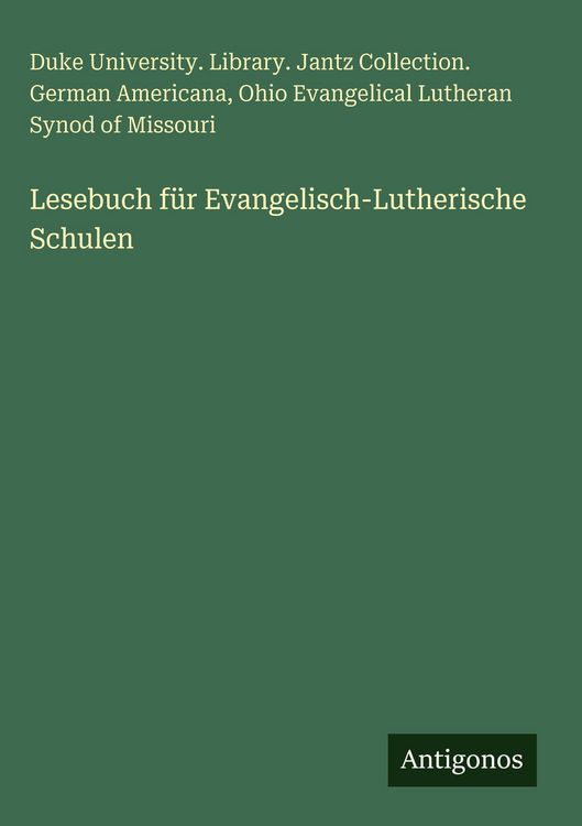 Produktbild: Lesebuch f&uuml;r Evangelisch-Lutherische Schulen