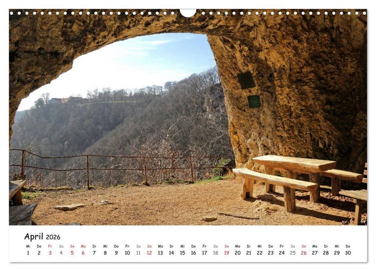 Produktbild: Impressionen von der Schw&auml;bischen Alb (Wandkalender 2026 DIN A3 quer), CALVENDO Monatskalender