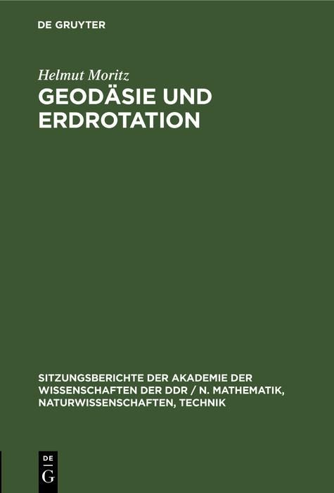 Produktbild: Geod&auml;sie und Erdrotation