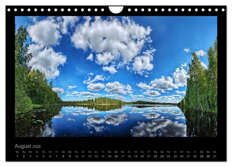 Produktbild: Finnland - Faszination S&uuml;dwesten (Wandkalender 2026 DIN A4 quer), CALVENDO Monatskalender